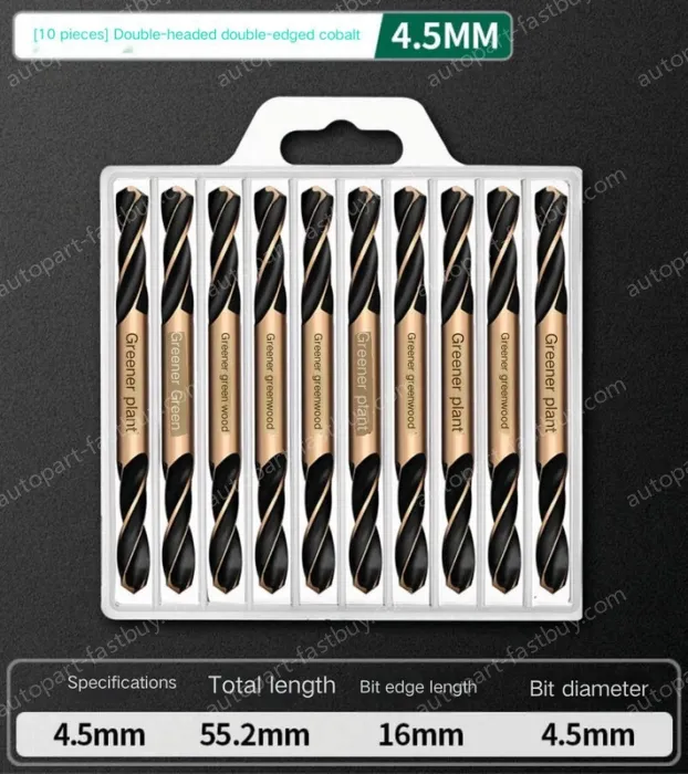 10 double-ended 4.5mm