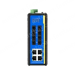 [100 Gigabit 4 Optical 4 Electrical] Ring Network Management Industrial Switch
