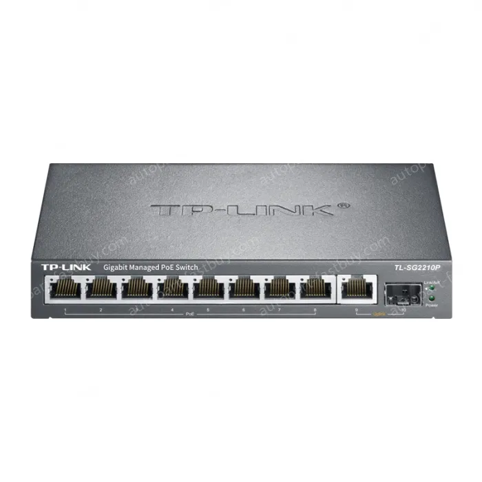 10 port Full gigabit cloud-managed PoE switches