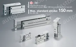 Compact Slide MXH2 Series &oslash;6, &oslash;10, &oslash;16, &oslash;20, &oslash;25