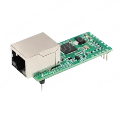Low-cost serial-to-Ethernet module