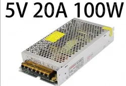 DC switching power supply, LED light strip light box monitoring special transformer 5V 20A 100W