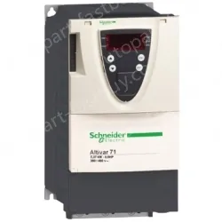 Variable Speed Drives Discontinued AC Drives Altivar 71 Variable Frequency Drives VFD ATV71H075N4Z Variable speed drive, ATV71, 0.75kW, 1HP, 380 to 480V, 43dB, EMC filter, without graphic terminal, CANopen, Modbus