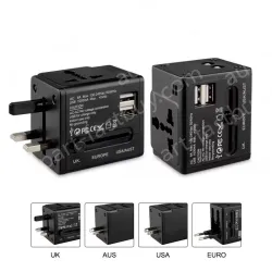 Gifts Hot sales travel adapter KRUSB-WLG3338B