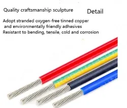 Teflon Wire Cable 24AWG White 7cores