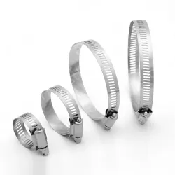 304 all steel straight hose clamp 78-101