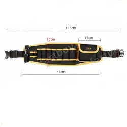 Yellow thickened tool belt bag partial bag