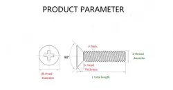 Electronic screws M1.2*2