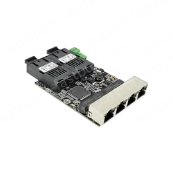 2 Ports Gigabit F(x) + 4 Ports Gigabit T(x) Embedded Switch