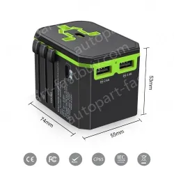 Hot sale PD travel adapter KRUSB-WLG3302B