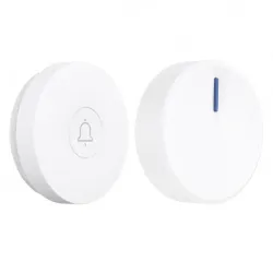 Battery free intelligent one to two self generating doorbell wireless 433 home ultra long distance waterproof elderly caller