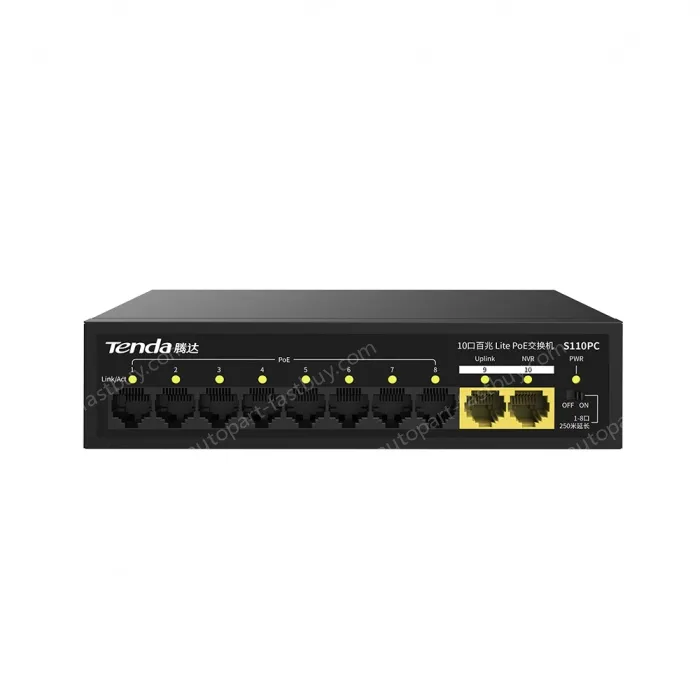10-port 100 Gigabit Lite PoE switches
