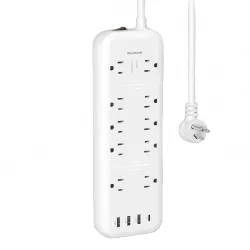 New 10 AC Outlets Surege Protector Power Strip