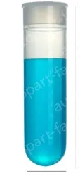 50ml straight round bottom - transparent cross cover 50pcs
