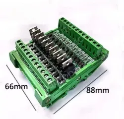 PLC amplification board output NPN input is 3.5V-5V 10-way