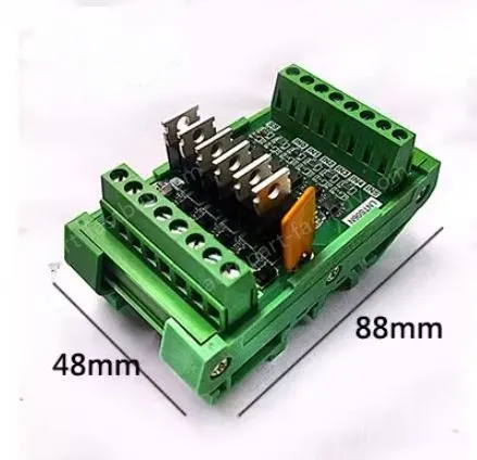 PLC amplification board output NPN input is 12V-24V 6-way