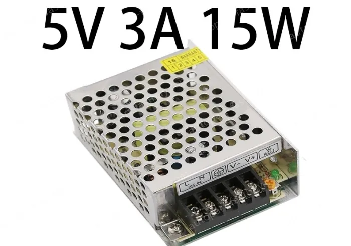 DC switching power supply, LED light strip light box monitoring special transformer 5V 3A 15W