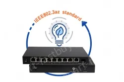 10-Port gigabit PoE switch