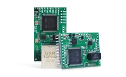 Dual-serial/triple-serial Ethernet module