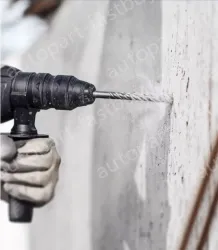 Four-pit 5 series rotary hammer drill bit 6x100x160