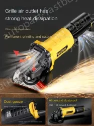 The industrial 850W rear switch comes standard