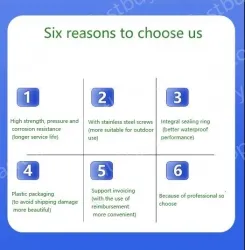 Explosion-proof cast aluminium duplex 5-hole red