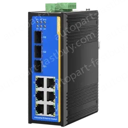 [3 Gigabit + 6 Gigabit Battery] ring network management industrial switch