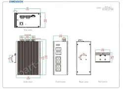 UOTEK 8G+4G Full Gigabit Managed Ethernet Switch