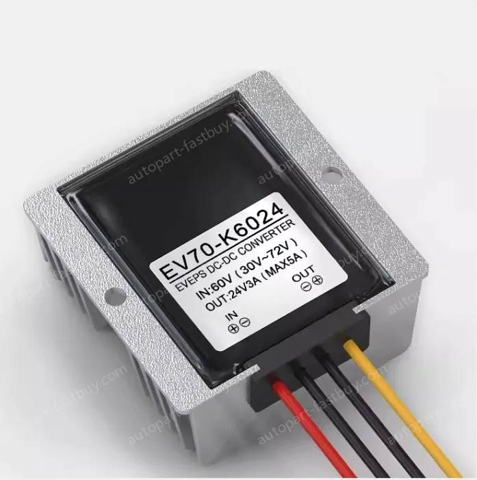 30-72V to 24V 5A DC power step-down module voltage transformer