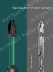 2Pcs single head cross #2/slotted 6mm total length 50mm-05429