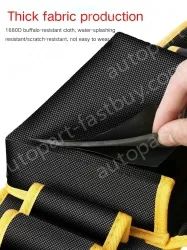 A multifunctional belt bag in red