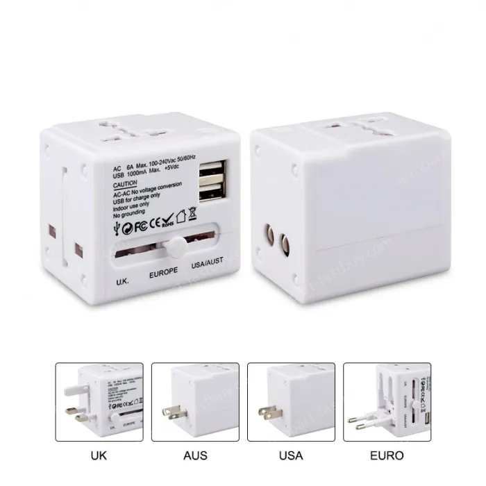 Gifts Hot sales travel adapter KRUSB-WLG3338B