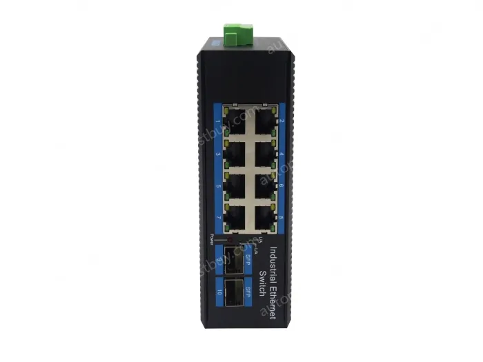 Unmanaged 8 Gigabit Electrical + 4 Gigabit SFP Industrial Ethernet POE Switch