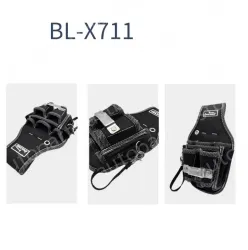 Waist bag + extra thick waist belt + metal hanging