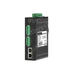 industrial-grade Modbus gateway 2-channel DIN-rail serial port server