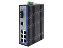 UOTEK DIN-Rail Unmanaged 7 10/100Base-T(X) Ethernet interfaces and 1 100Base-FX port Industrial Ethernet Switch