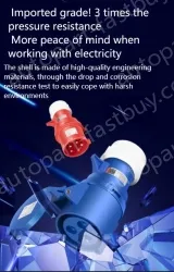 5 pole 32A concealed