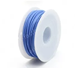 Silicone high temperature cable 24AWG Blue