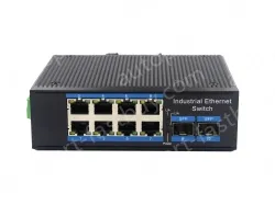 Unmanaged 8 Gigabit Electrical + 2 Gigabit SFP Industrial Ethernet Switch