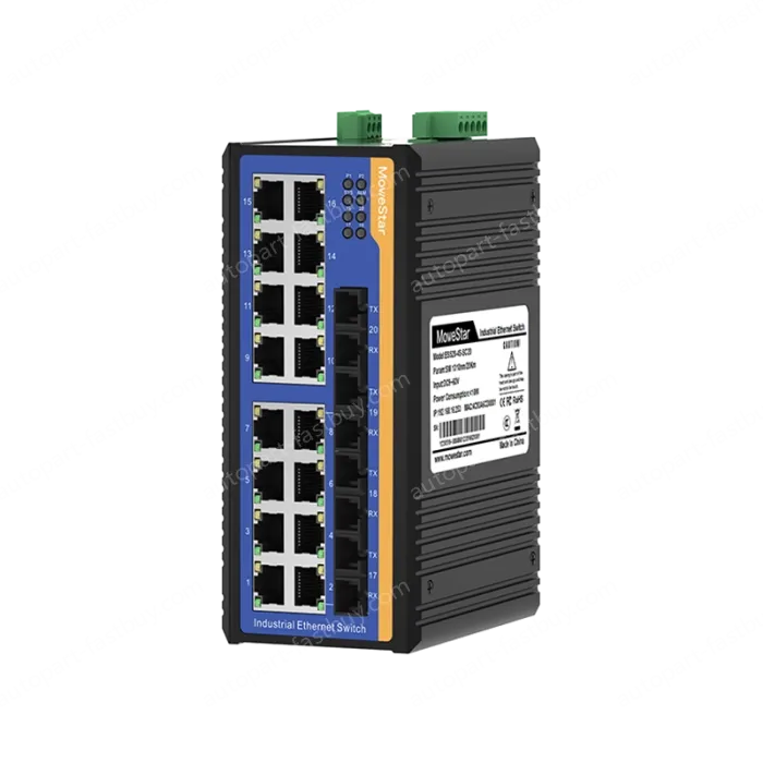 [100 Gigabit 4 Optical 16 Electrical] Ring Network Management Industrial Switch