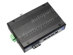 UOTEK 4 10/100Base-TX Ethernet ports and 1&nbsp;100Base- FX optical port Network Fiber Optic Transceiver