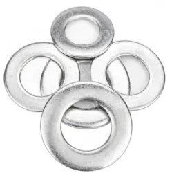 Gasket metal round flat gasket washer with hole five gold washer meson fastening washer