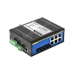 8 Ports 10/100M Din-Rail Managed Industrial Ethernet Switch
