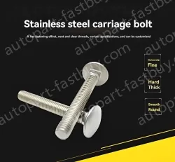 Big head carriage bolt M6*18