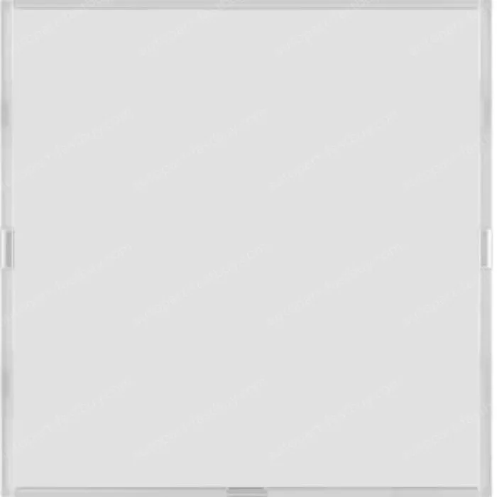 Push-button 1gang,RGB LED, int. temp. sensor, KNX - S.1/B.3/B.7, f. p.white