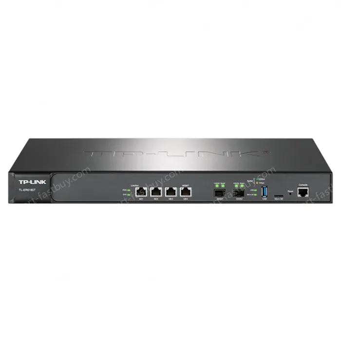2 x 10G SFP+ fiber module expansion ports 10 Gigabit Enterprise Router
