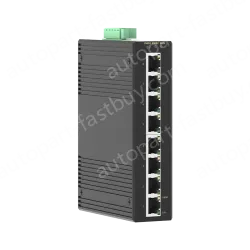 8 Ports 10/100M T(x) Din-Rail Unmanaged Industrial Ethernet Switch