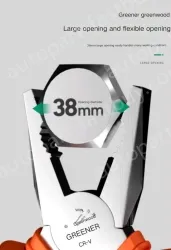 Powerful 8 inch needle-nose pliers