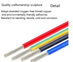 Teflon Wire Cable 12AWG Black 19 cores
