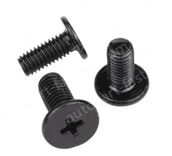 Carbon steel thin head screws M3*10*6